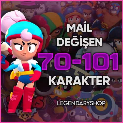  ⭐70-101 Karakter Garanti Mail Değişen⭐